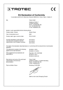 Izjava o usaglašenosti Električna hoblerica PPLS 10‑20V (INT)