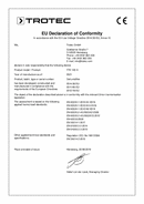 Izjava o usaglašenosti isušivač vazduha TTK 120 S (INT)