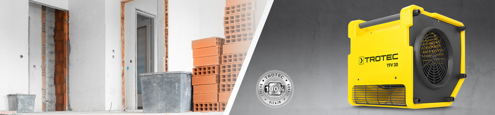 Turbo ventilatori TFV 30 – ekskluzivno samo kod kompanije Trotec