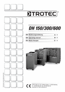 Uputa za upotrebu DH 150 / DH 300 / DH 600 (INT)